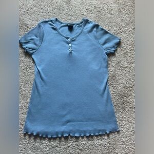 Kids Blue Top, Short Sleeve, Size 14-16, Great shape.